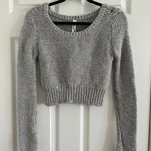 Crop Sweater Top